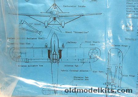 Execuform 1/72 Cirtioss XP-31 Swift Mini-Shrike plastic model kit